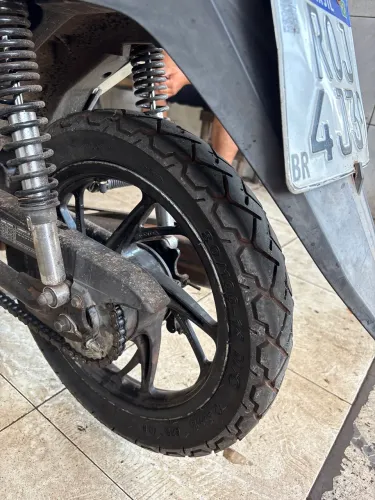 Peneu traseiro Biz 125