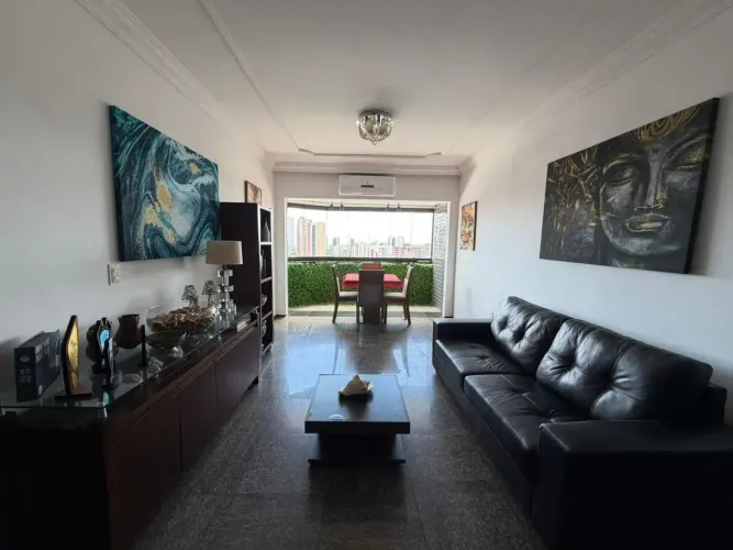 Iran Rabelo - Andar Alto - Mobiliado - 117m² - 3 suítes + Dependência + 2 vagas paralelas