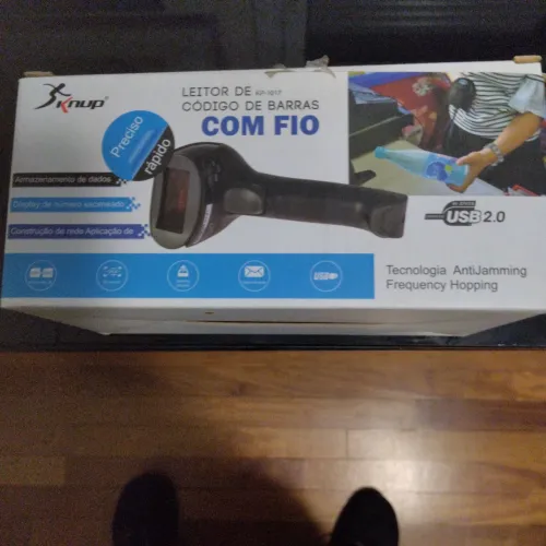 Leitor de código de barras