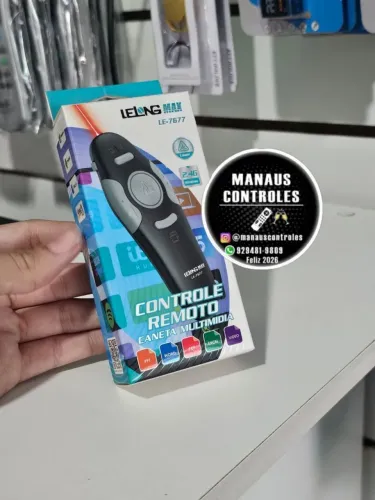 Passador slides controle multimídia