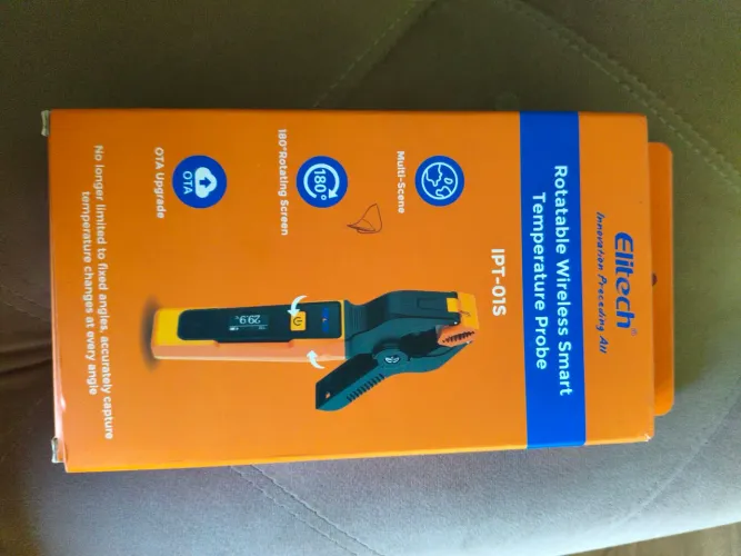 Pinça de temperatura sem fio Elitech