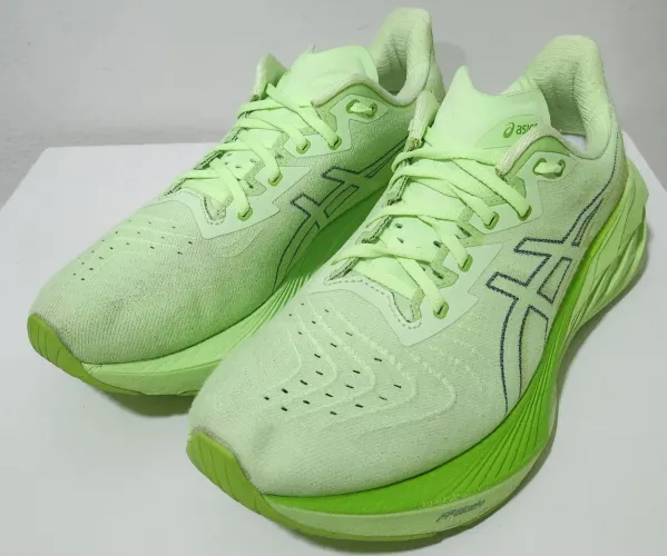 Tênis ASICS Novablast 4 Original Masculino Tamanho 42 FF BLAST+ Verde