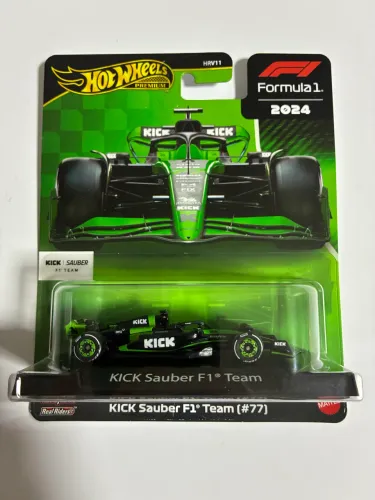 Hot Wheels Premium F1 Kick Sauber #77 2024