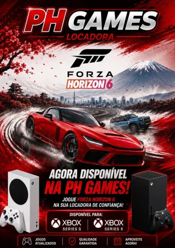 Aluguel de videogame Xbox séries S/X