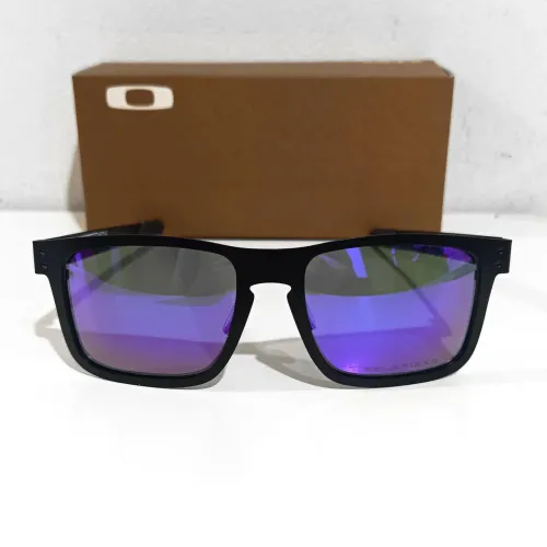 Óculos de sol Oakley Holbrook metal roxo polarizado novo