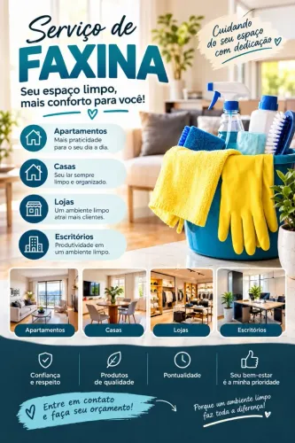 Faxineira/diarista 
