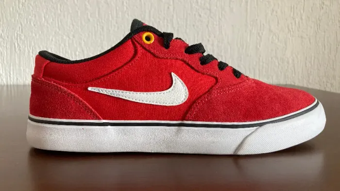 Nike Chron2 SB vermelho número 38