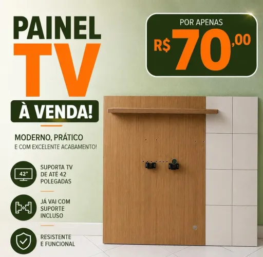 Painel Tv Suporta até 42 polegadas