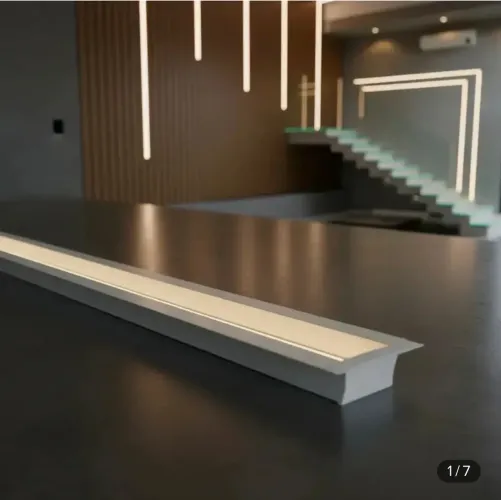 Perfil Linear Embutido LED Power Lume tenho 50 unidades - Modelo EMB25