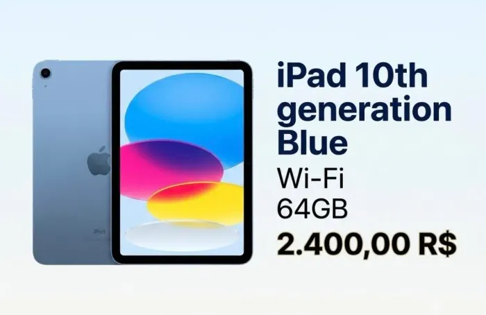 ipad 10th generation blue 64gb