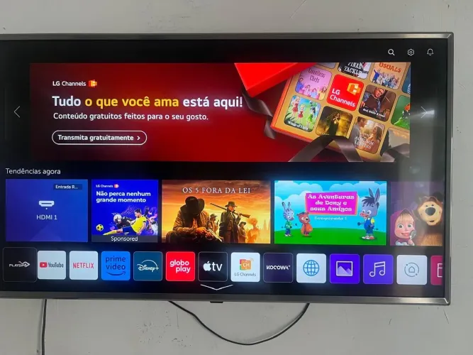 tv LG smartv 43 polegadas 4k