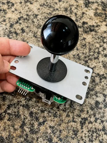 Manche Arcade Estilo Sanwa Novo - Alta Precisão para Fliperamas e Projetos DIY