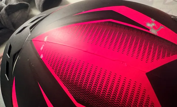 Capacete feminino