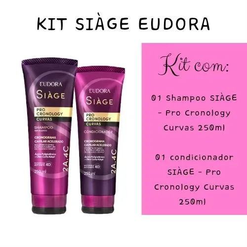 Kit Siàge Eudora Cabelo!!