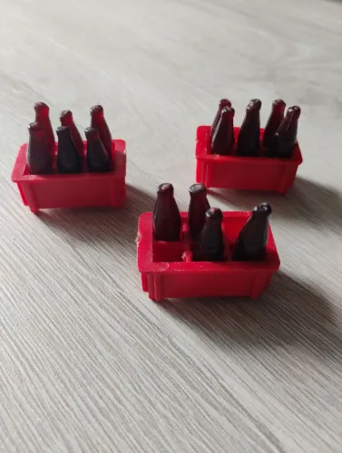 ENGRADADOS COCA COLA ANOS 80 MINIATURAS