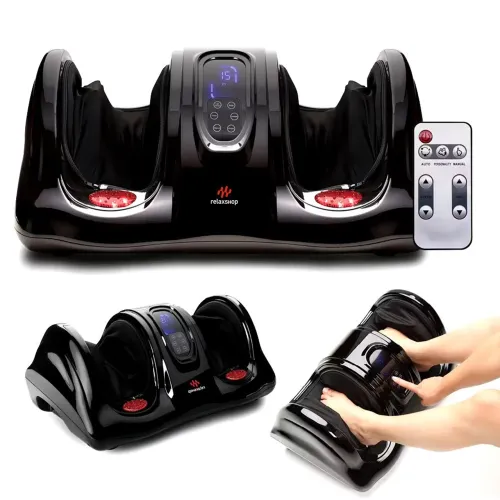 Massageador De Pés e Pernas Bivolt Foot Massager Profissional