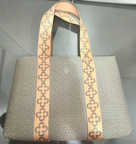 Bolsa Capodarte marrom e caramelo