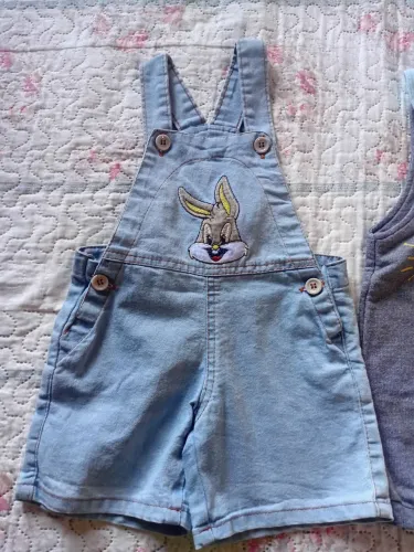 Roupa de bebe menino usada 1 vez 