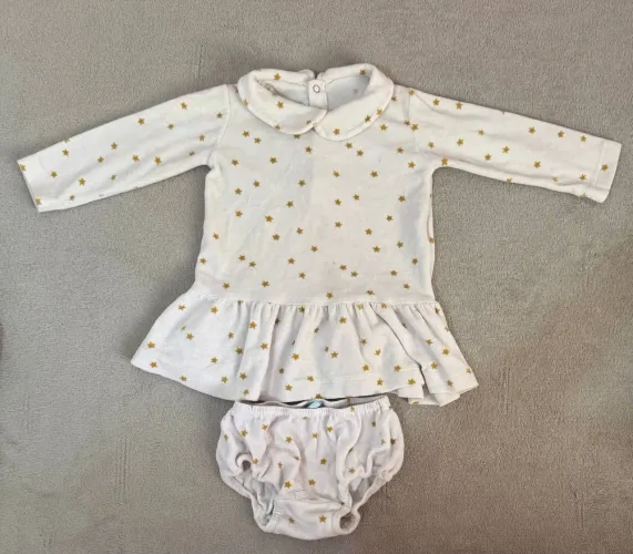 Lote Roupas Bebê Menina P M G Tip Top Plush Body Vestido Macacão Enxoval Infantil