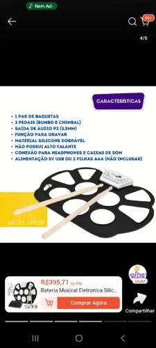 Bateria eletrônica 