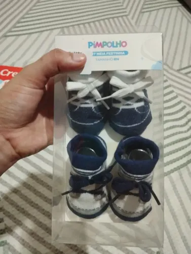 KIT MEIA FESTINHA C/2 PARES