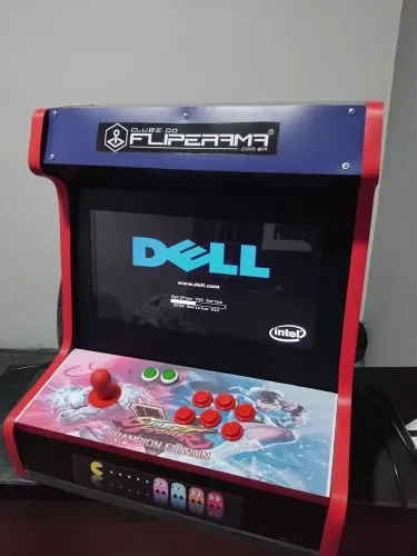 Fliperama Arcade Retrô Bartop 16 mil Jogos Batocera Plus Novo,placa Zero Delay(T.R.O.C.A)