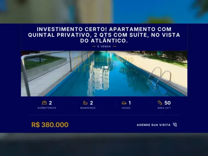 Seu Novo Lar no Jardim Atlântico: Apartamento Térreo com 2 Quartos e Suíte