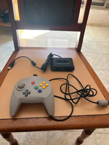 Controle N64 + hub USB