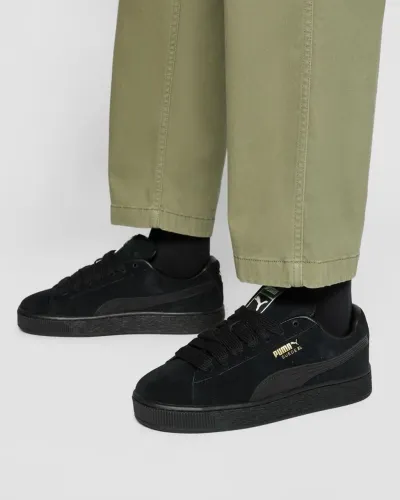 Puma Suede XL (na cor All Black / Preto Total)