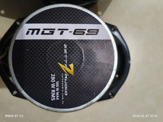 Vendo 69 zetta 280rms top. Tenho dois pares.