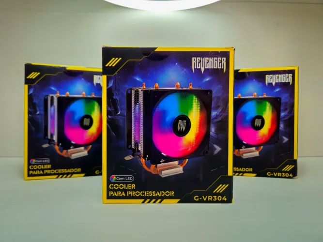 Wair Cooler com RBG para Processador