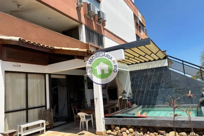 Cobertura de luxo com 4 quartos e 2 suítes na Barra da Tijuca, Rio de Janeiro-RJ: 238m² e 