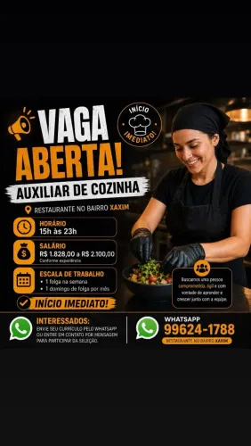 AUXILIAR DE COZINHA