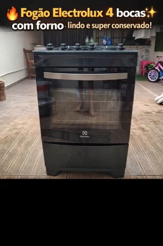? Fogão Electrolux 4 bocas - R$ 750 URgente