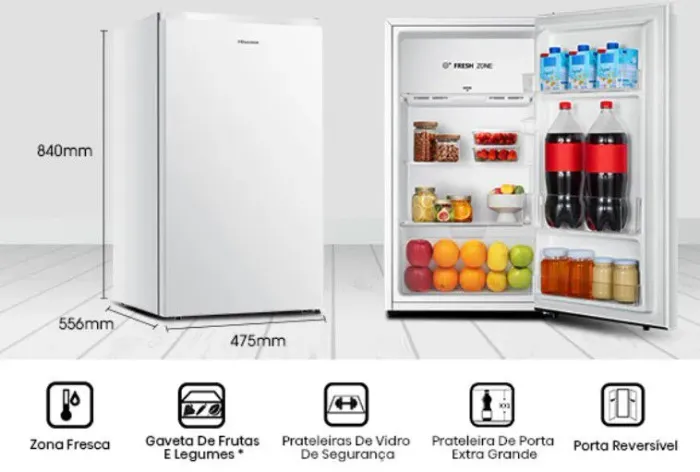 Frigobar 115 litros branco 220v