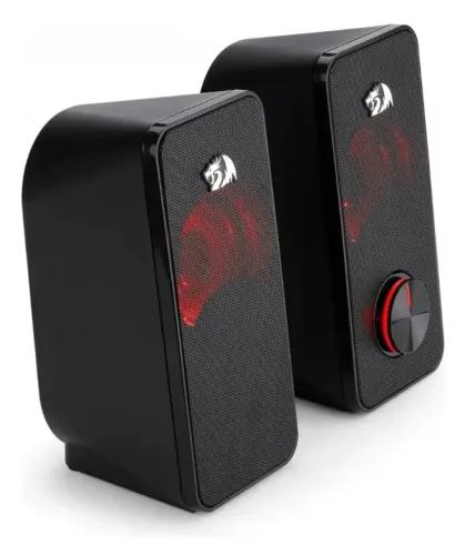 Caixa De Som Gamer Redragon + Teclado Gamer 60% Evolut