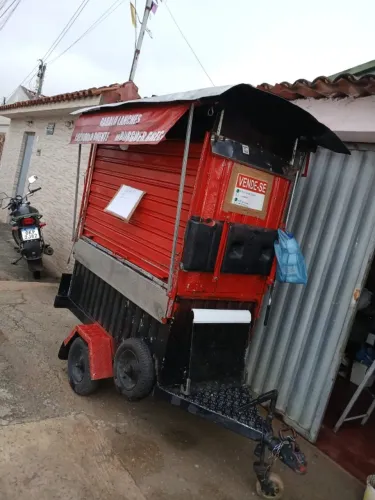 carrinho pára lanches