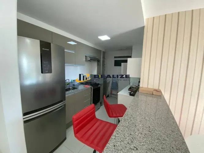 Apartamento pra locação mobiliado de 1 quarto no Varandas do Tamandaré