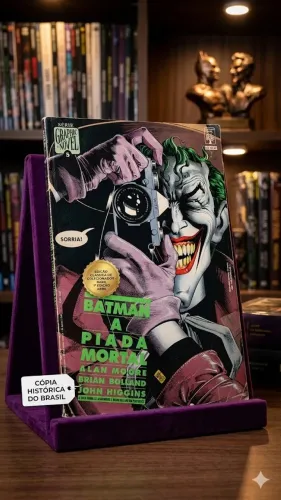 REVISTA [RARIDADE 1988] Batman: A Piada Mortal - 1ª Edição Nacional (Editora Abril)