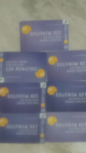 Cartões de telefone antigo