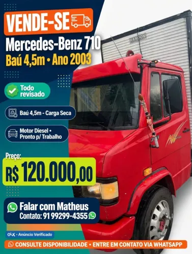 Caminhão baú