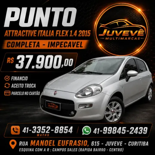 Fiat Punto Attractive Italia 1.4 F.flex 8V 5P 2013