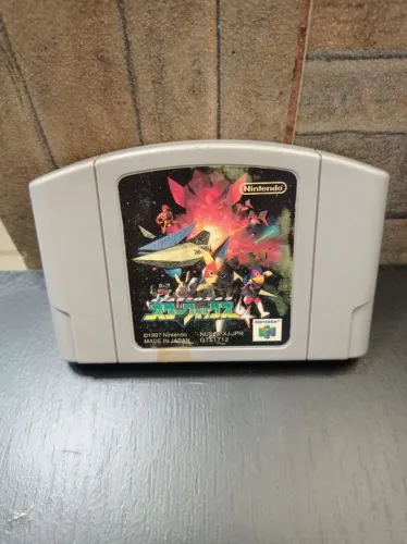 Jogo Star Fox 64 japonês Nintendo 64 original 