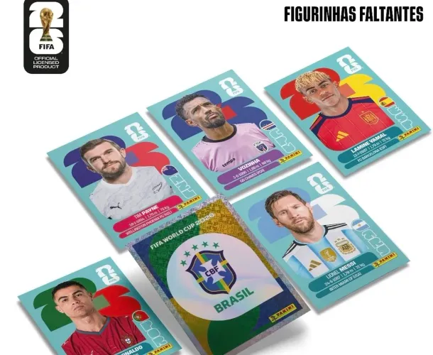 200 figurinhas da copa 2026