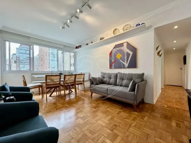 Apartamento Mobiliado com 3 Dormitórios l Pé no Parque Ibirapuera | Moema