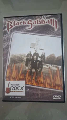 DVD The Black Sabbath The Best Rock Live in Concert