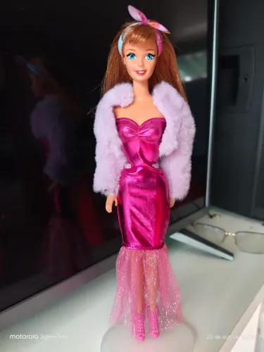 Barbie ruiva anos 90