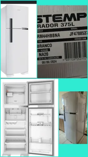 GELADEIRA BRASTEMP 375L IMPECÁVEL