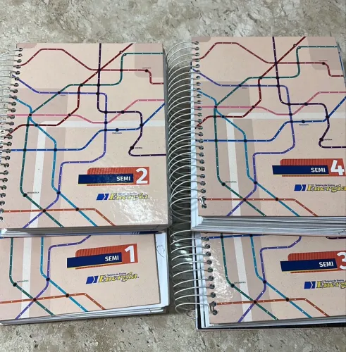 Livros pré vestibular Energia 