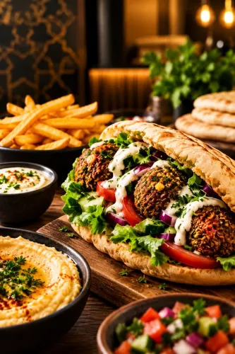 Atendente de Fast food - culinária árabe 